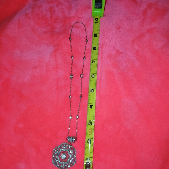 Joseph Esposito (ESPO) Gorgeous Vintage Silver Pendant Necklace - Picture 7 of 8